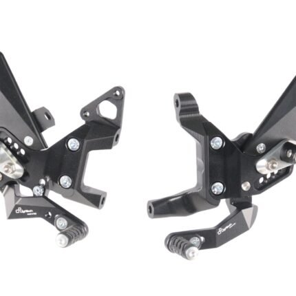 Lightech Adjustable Rearsets Fixed Footpeg Ducati V2