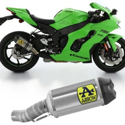 Arrow Indy Race Titanium Exhaust Slip On Kawasaki ZX 10R