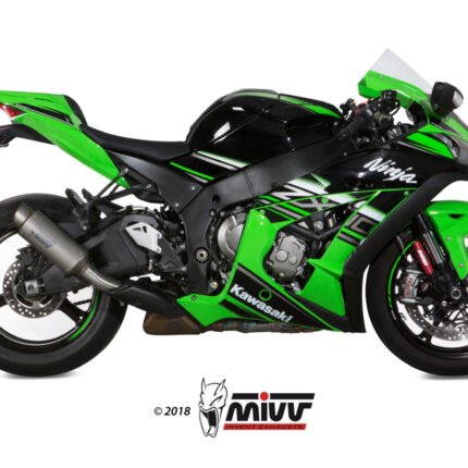 Mivv GP Pro Titanium Exhaust Slip On Kawasaki ZX 10R
