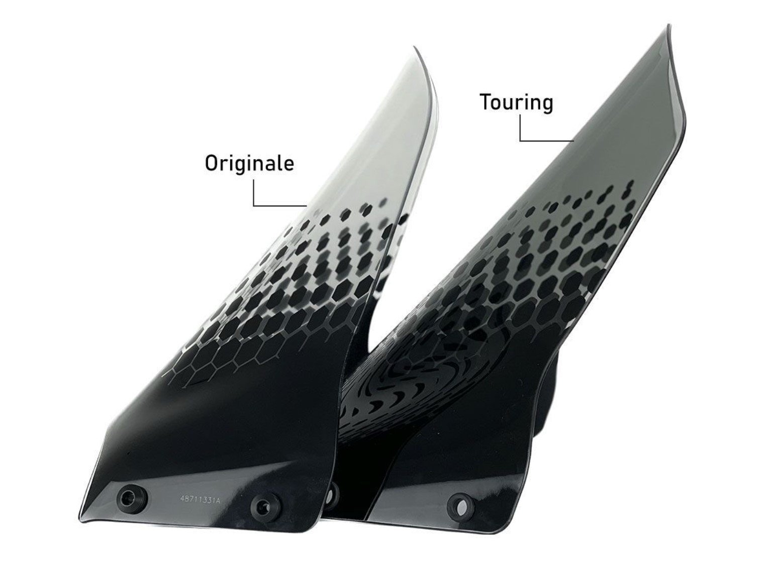 WINDSCREEN TOURING SMOKED DU024F 5