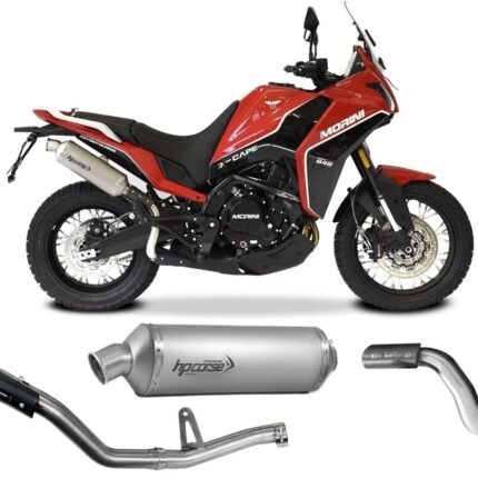 HP Corse SP-1 Short Titanium Full System Exhaust Moto Morini X Cape 650 / 650X