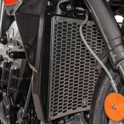 Ducabike Water Radiator Guard Silver Triumph Street Triple 765