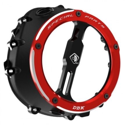 Ducabike Clear Clutch Cover Black-Red BMW S 1000 RR